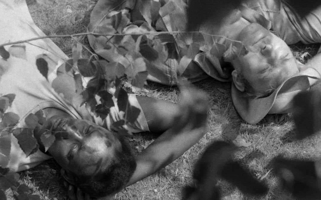 Tamer El Said, "Borrowing a Family Album, 2023. Video installation. Photo by Corinna Mehl